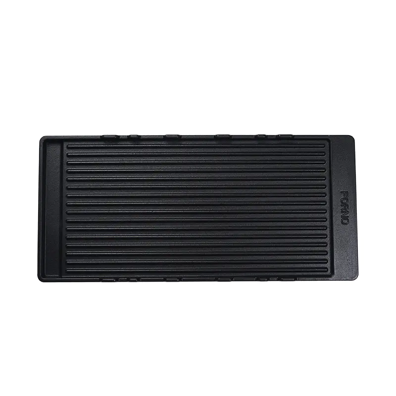How does the weight of the Cast Iron Baking Sheet impact handling and ease of use, particularly when transferring hot food in and out of the oven?